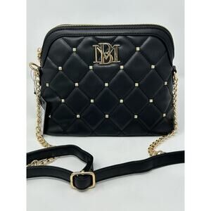 NWT Badgley Mishka Crossbody Dome with Quilting and Studs